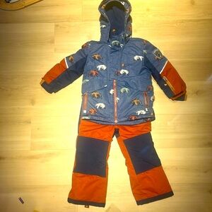 Deux Par Deux age 4 two piece snow suit